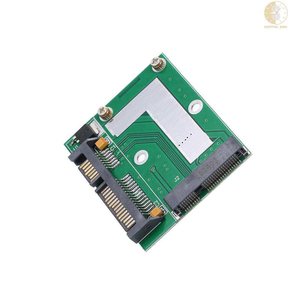 Bảng Mạch Chuyển Đổi Giao Diện Msata Mini Pci-E Ssd Sang 2.5in Sata3 Thẻ | BigBuy360 - bigbuy360.vn