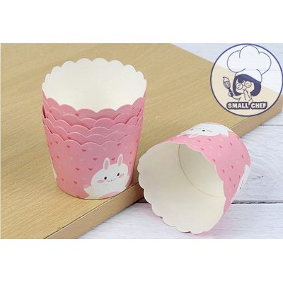 Set 10-50 cốc cupcake giấy cứng nhiều mẫu mới