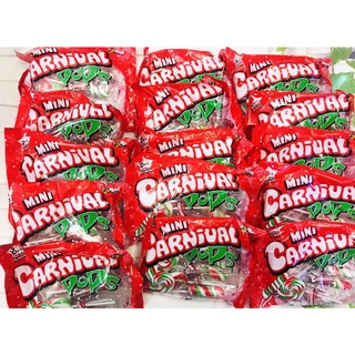 Set túi 8 kẹo cây Mini Carnival Fruity Flavor