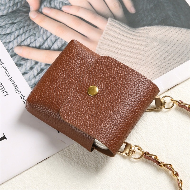 Bao Da Điện Thoại Dạng Ví Sang Trọng Phong Cách Retro Cho Samsung Galaxy Z Flip 3 4 5G