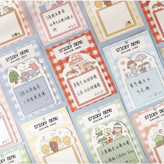 Tập giấy note giấy ghi chú cute