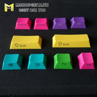 Keycap CMYK thick pbt laser print 10 keys