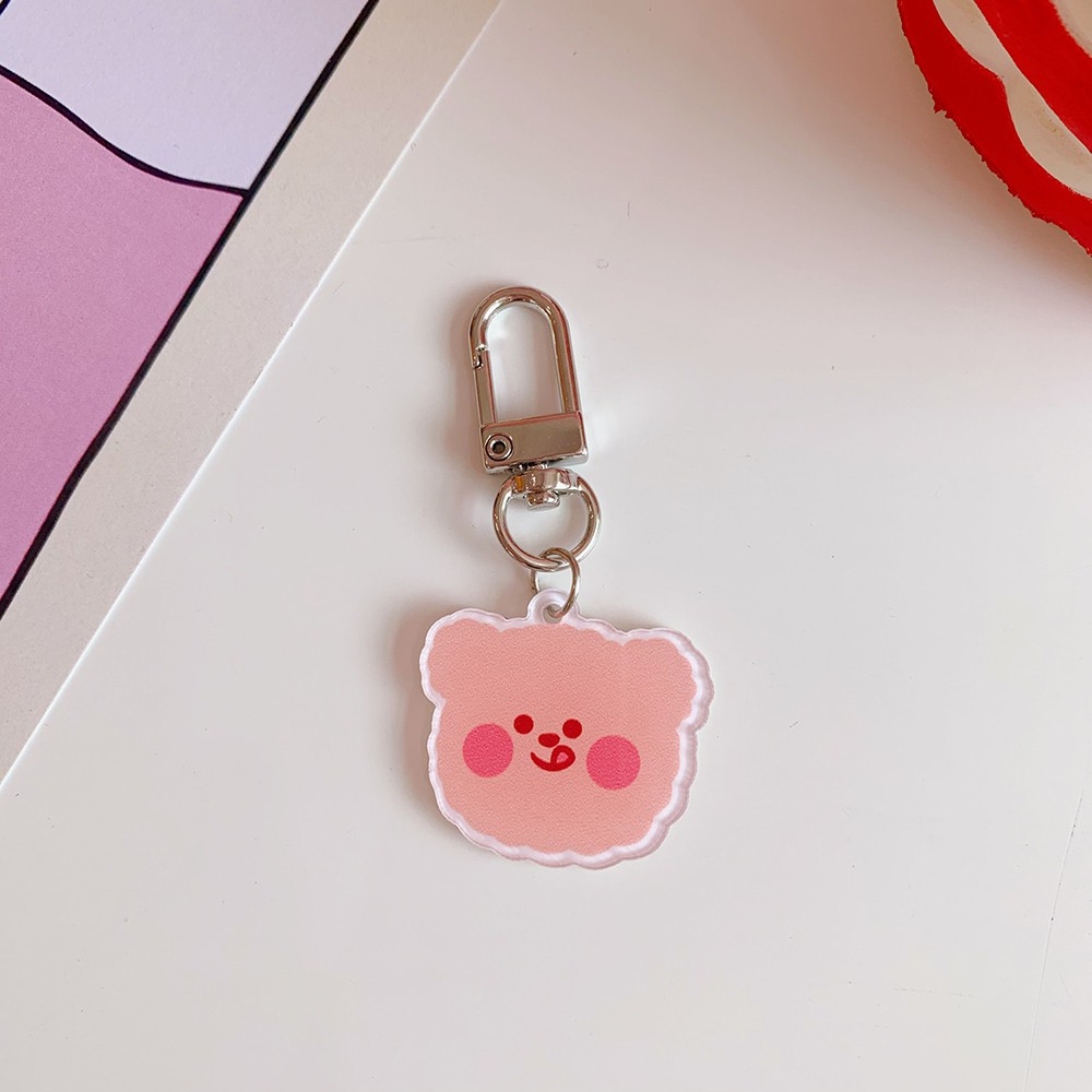 Móc khóa họa tiết hoạt hình xinh xắn dễ thương