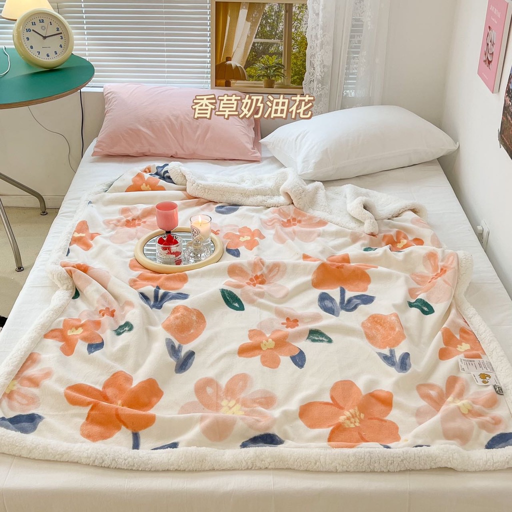 CHĂN LÔNG CỪU| CHĂN LÔNG CỪU MẶT TUYẾT SIZE 2MX2M3 CỰC SANG XỊN MỊN