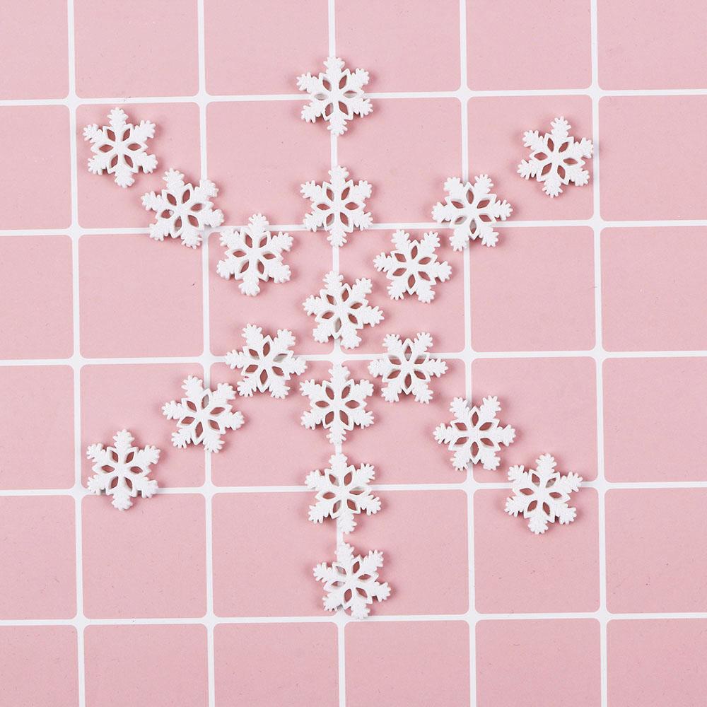 Bộ 20 Bông Tuyết Trắng Lãng Mạn Trang Trí Giáng Sinh