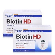 Biotin HD cho mái tóc khỏe và là da trắng hộp 100 viên