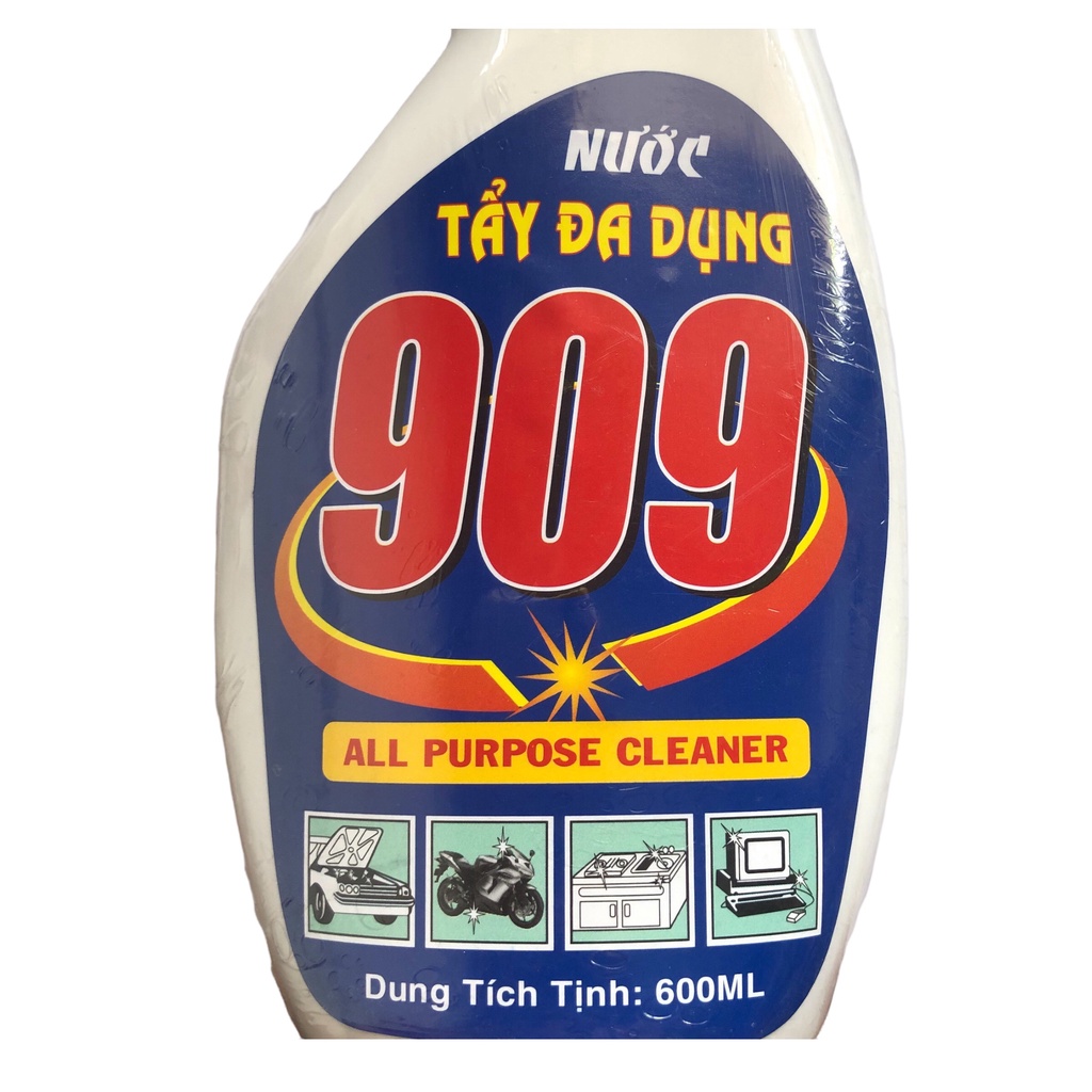 CHAI XỊT VỆ SINH ĐA NĂNG 909 - Nước tẩy đa năng 909 600ml