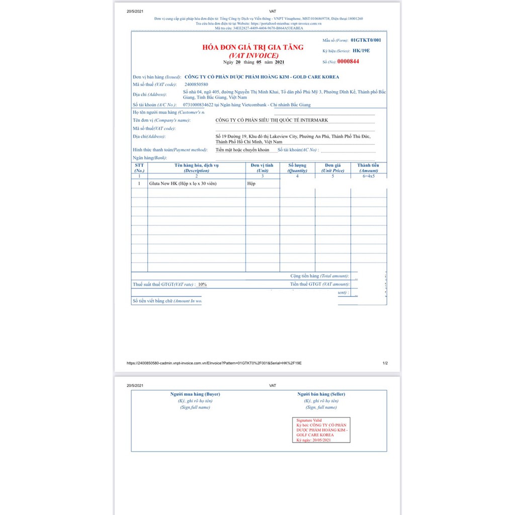 ( Nhập Khẩu) thực Phẩm bảo Vệ Sức Khỏe GLUTA NEW HK | Thế Giới Skin Care