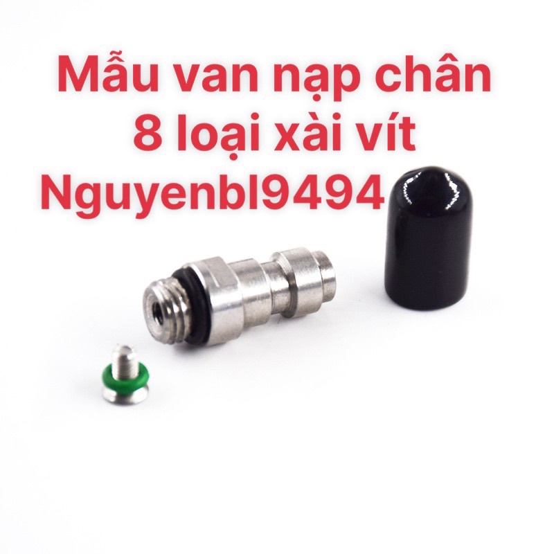 Van nạp một chiều chân 8-10 đủ loại! và phụ kiện ronsin thay thế cho van nạp!