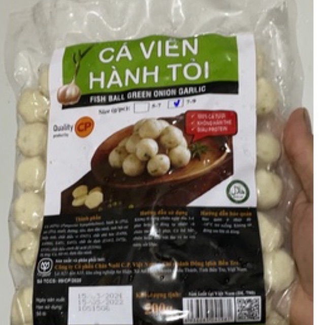 CÁ VIÊN HÀNH TỎI - HANH TIEU CP 500G