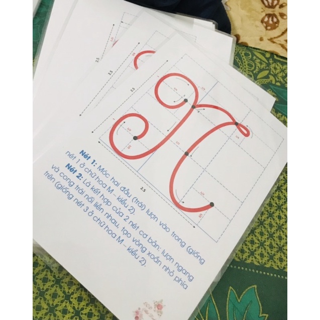 Bộ chữ hoa cỡ nhỏ