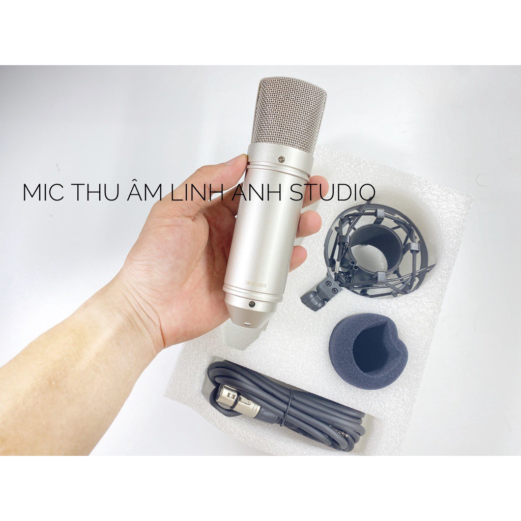 Mic Thu Âm | Micro Livestream Sound Card K900 & Mic ISK AT100 Chính Hãng, Thu Âm Hát Livestream Điện Thoại Chuyên Nghiệp