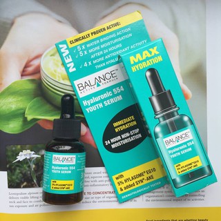 Tinh chất dưỡng da Balance Active Formula Hyaluronic 554 Youth Serum 30ml nhập khẩu từ UK