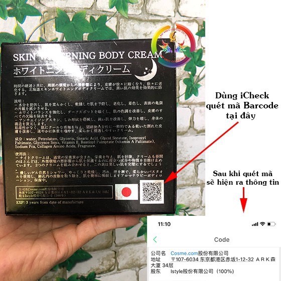 Kem Body Hokaido Nhật Bản