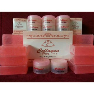 Kem collagen Soap plus vit e