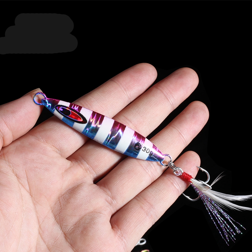 Mồi câu cá 20/30/40g đúc chì đầy màu sắc chuyên dụng