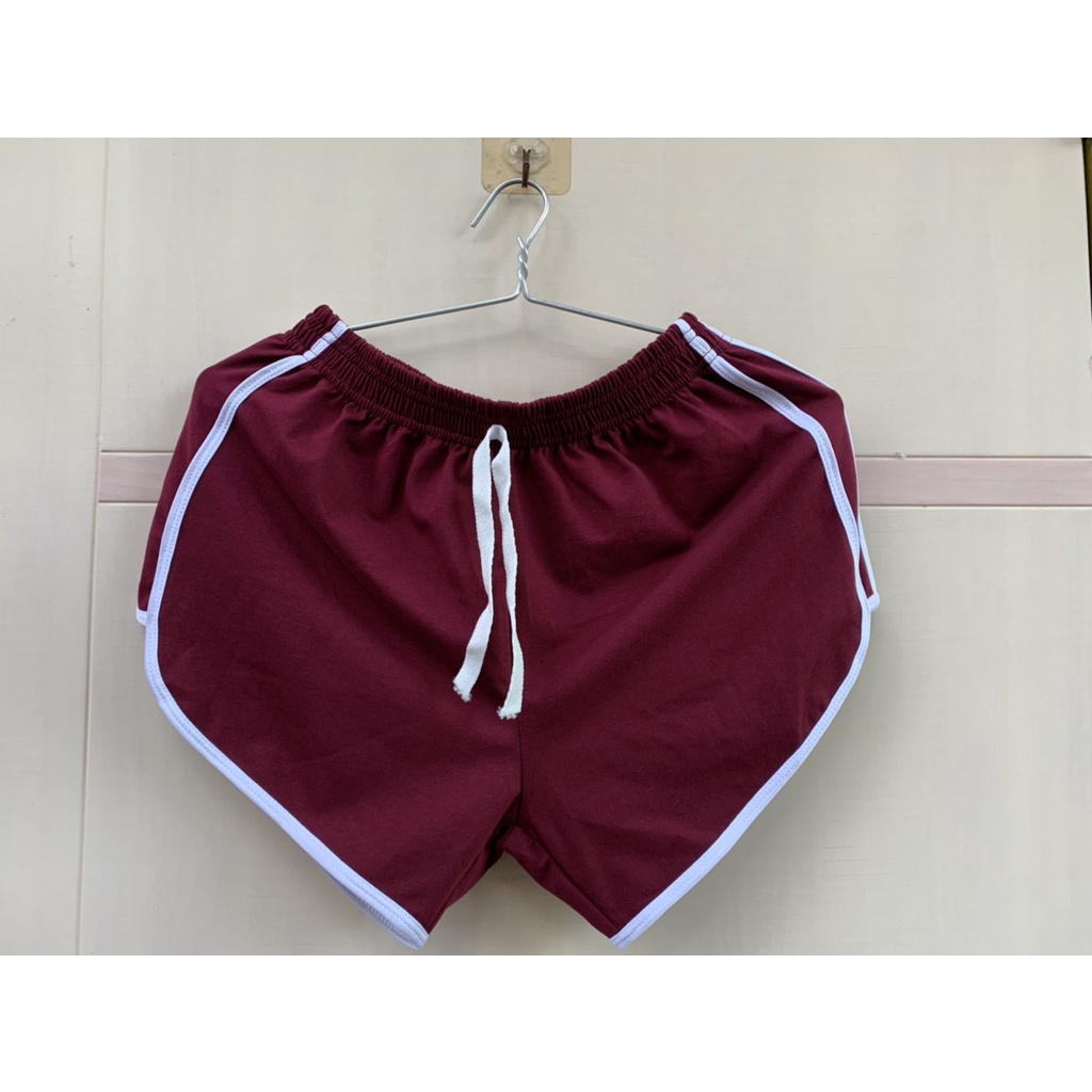 Quần đùi short nữ thun cotton 100% thiết kế 3 sọc viền thể thao bên hông co giãn thoải mái thich hợp mặc nhà B2007