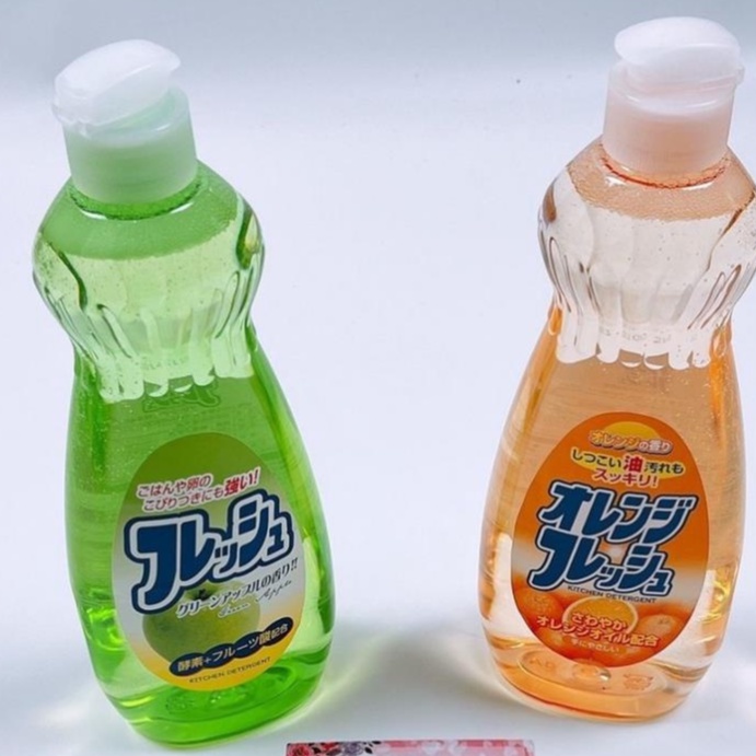 Nước rửa chén bát đồ dùng ăn dặm cho bé Rocket Nhật bản
