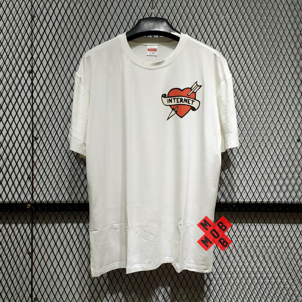 Áo thun unisex form rộng LOVE INTERNET