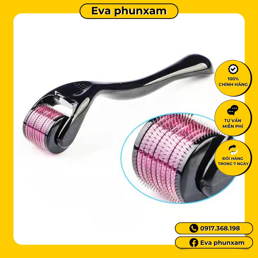 Kim tay tím 540 đầu Derma roller system dùng spa thẫm mỹ viện