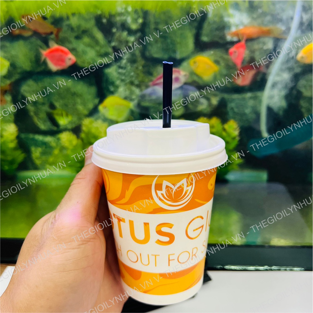 250 ống khuấy cà phê nóng, ống hút dẹt, ống hút chịu nhiệt 2 tia dùng cho các loại cà phê nóng