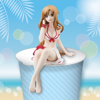 [Mã TOYDEC hoàn 20K xu đơn 50K] Mô Hình Nhân Vật Yuuki Asuna Gợi Cảm Chặn Ngồi - Cao 12cm