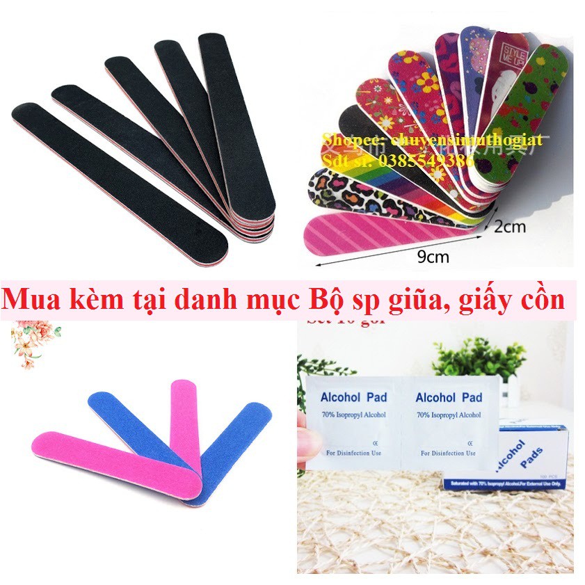 Bộ 22 Miếng Dán Móng Chân Nails Sticker mã H021-H40 (có bán sỉ)