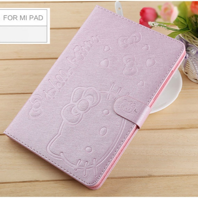 Bao da máy tính bảng hình Hello Kitty nam châm cho mini 1 2 3 4 5 air 1 2 air 3 10.5 7th 8th 10.2 pro 9.7 10.5 ipad 9.7 2017 | BigBuy360 - bigbuy360.vn