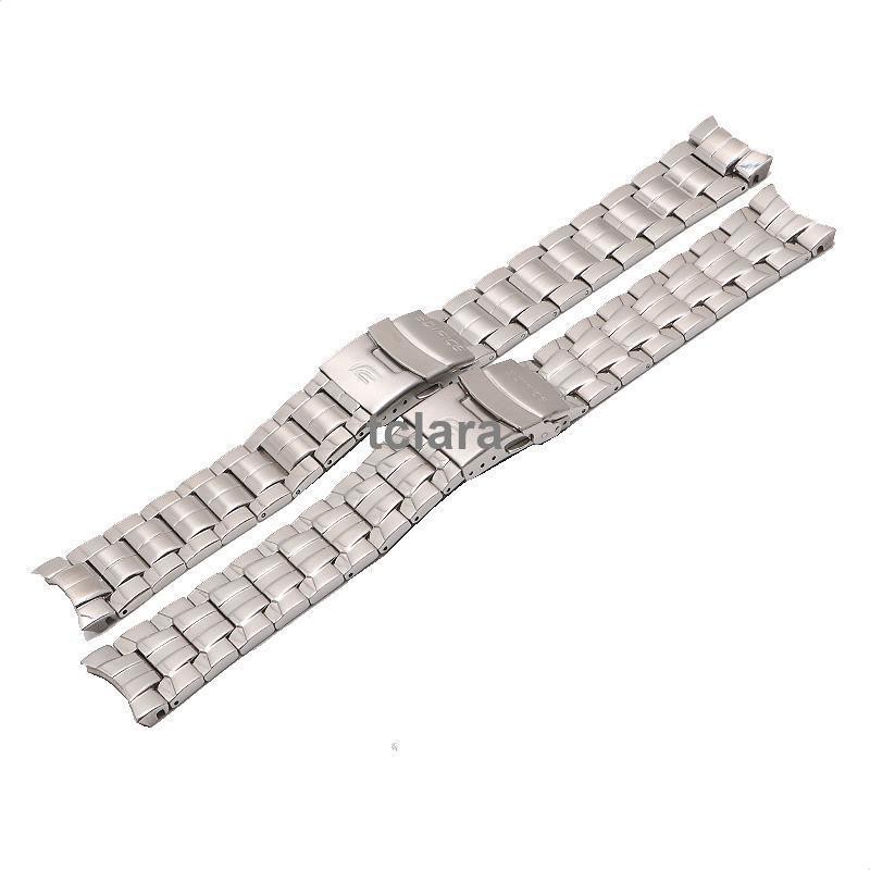 Mới Dây Đeo Bằng Thép Chất Lượng Cao Thay Thế Cho Casio Ef-524 534 550 527d 544 "