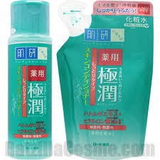 [ Chất lượng ] Túi lotion hadalabo 170ml cao cấp xanh lá da mụn