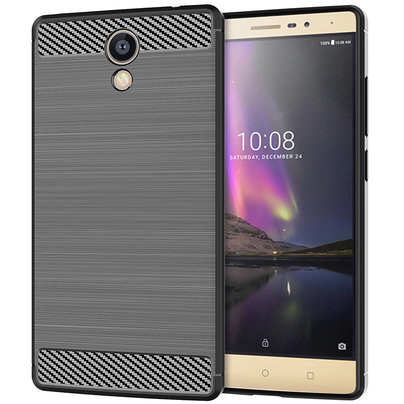 Ốp Lưng Tpu Mềm Sợi Carbon Cho Lenovo Phab 2 Phab 2 Pro Phab 2 Plus