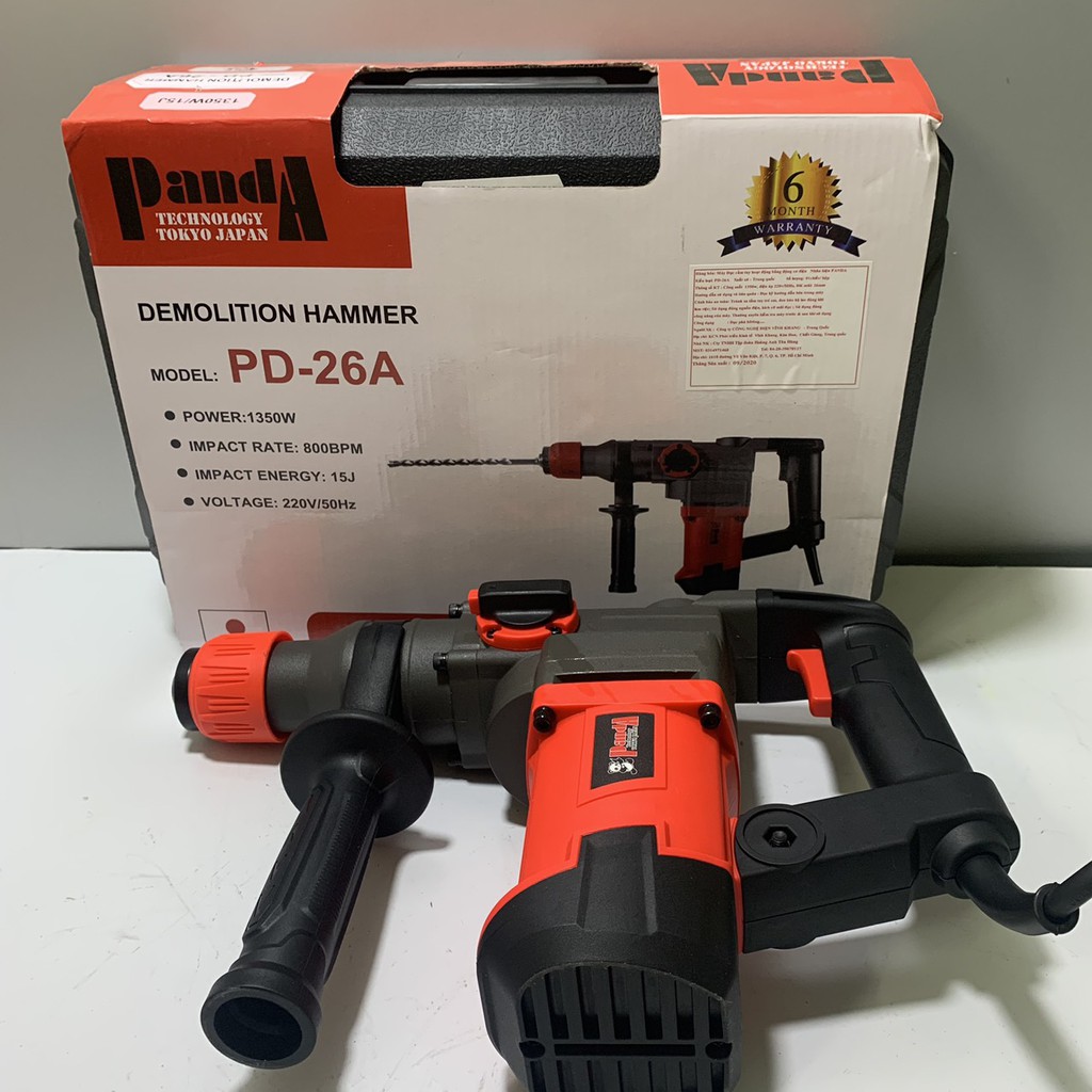 Máy Đục 14ly Panda 2 Chức Năng Công Xuất 1350W - Hàng Chính Hãng