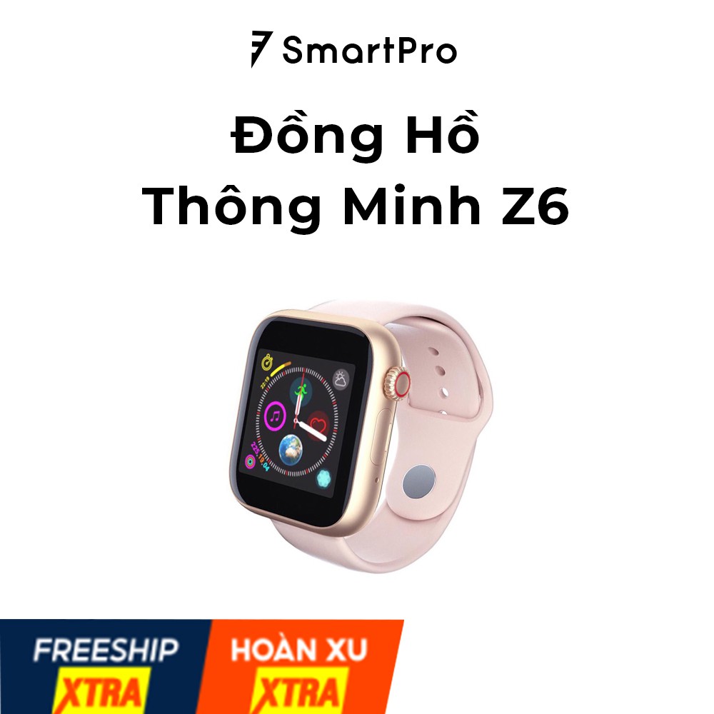 Z6 Đồng Hồ Thông Minh ⌚ [Giá Sập Sàn] ⌚ Smartwatch 2021 - Bắt Bluetooth - Gắn Thẻ Sim - Đa Chức Năng - Như Apple Watch