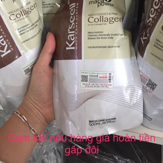 - Hấp phục hồi Collagen Karseell Maca 500ml