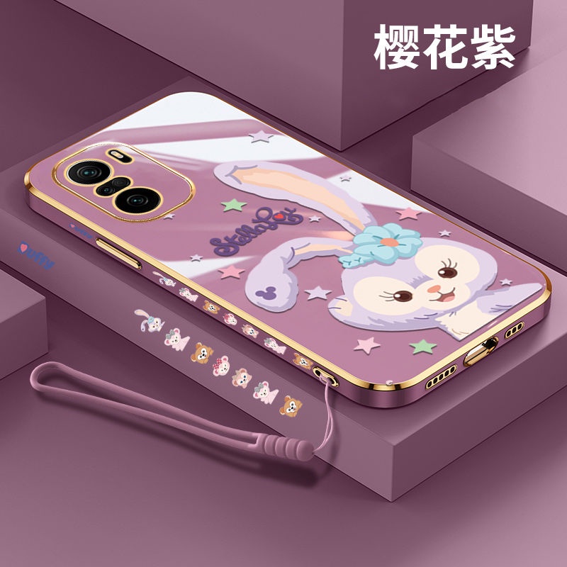 Ốp điện thoại QIANZI mềm mạ điện họa tiết hoạt hình cho Xiaomi Redmi 9C Note11 Pro 10 Xiaomi 11T 12