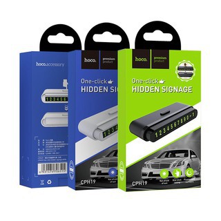 Biển báo số điện thoại trên ô tô xe hơi Hoco CPH19 | BigBuy360 - bigbuy360.vn