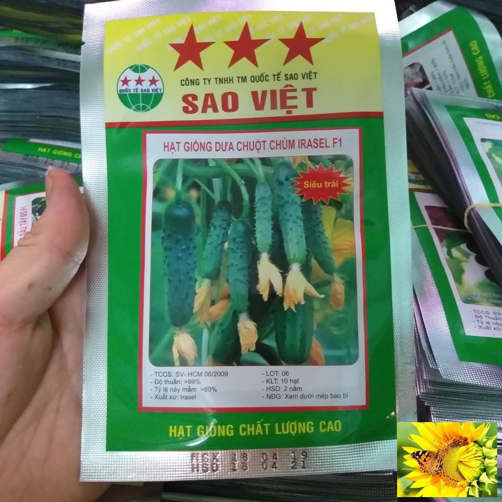Hạt giống Dưa chuột chùm IRASEL F1 siêu trái