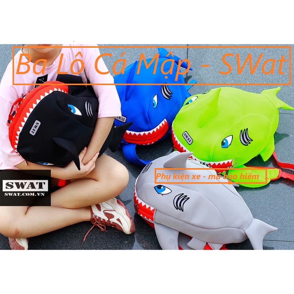 Ba lô Cá Mập Swat Fullface - Bản Swat baby Shack