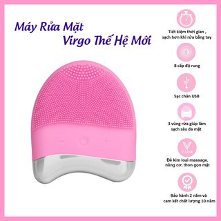 Máy rửa mặt cao cấp mamamia virgo gen 1 công nghệ rung sóng âm sonic