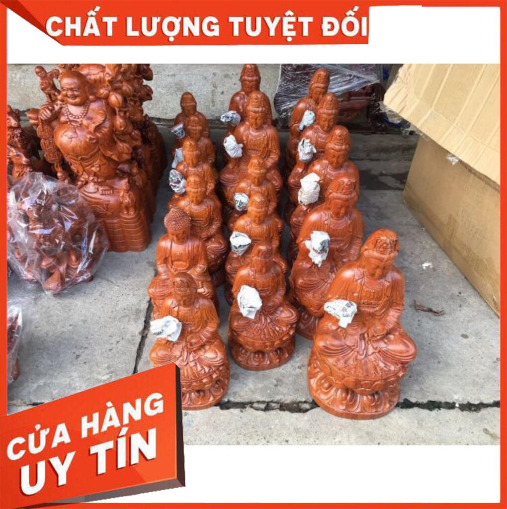 Tượng quan âm gỗ hương cao 30cm