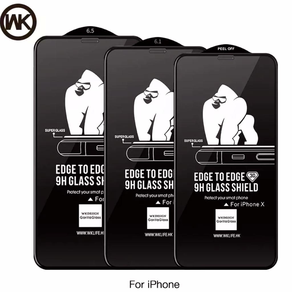 Kính cường lực KingKong iphone xs max/ 11 pro max/ 12 pro max/ 13 pro max/ 7 plus/ 8 plus/ x/ xr - Full màn hình 3D