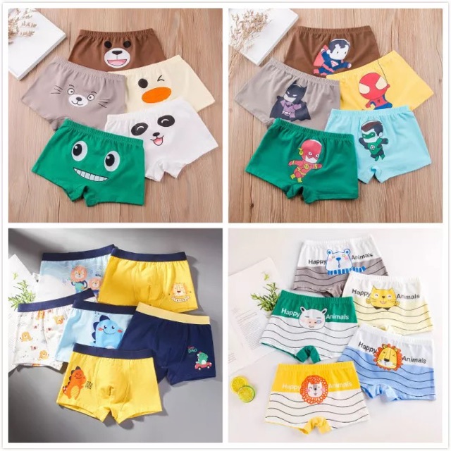 Quần sịp đùi cotton mềm cho bé trai