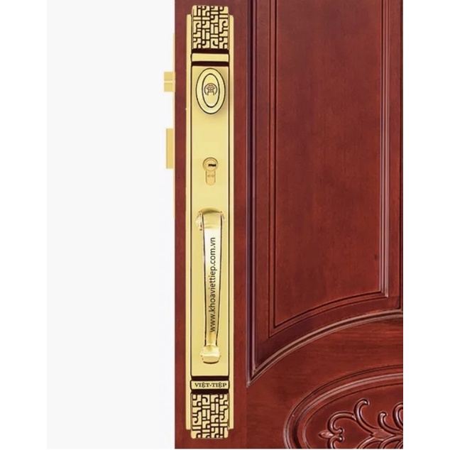 khóa tay gạt đại sảnh đồng thau việt tiệp 04291 chính hãng