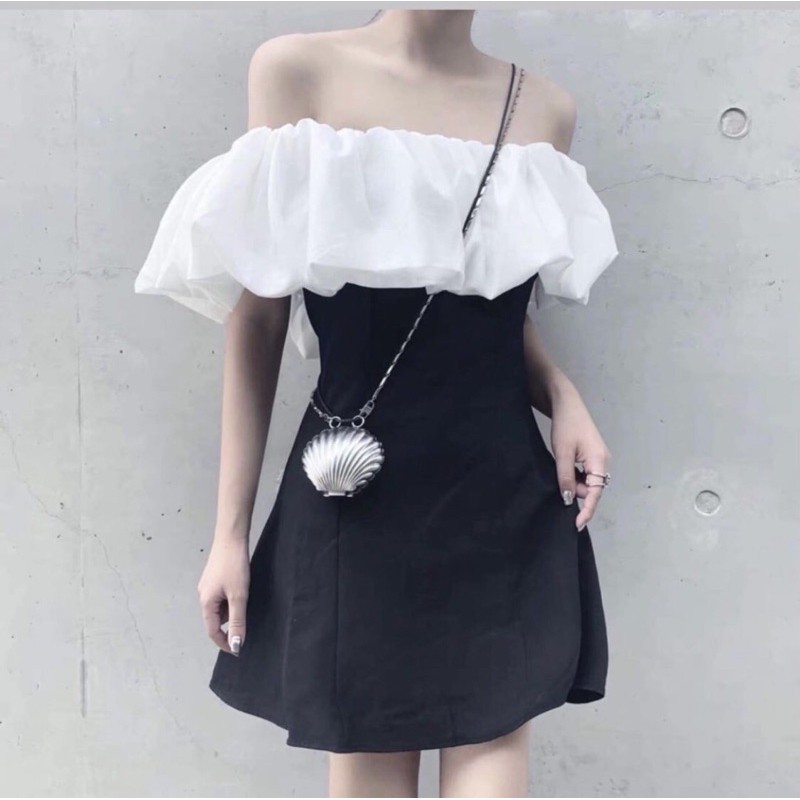 [Mã FAGREEN1505 giảm tới 30K đơn 99K] ĐẦM RINGELA TRỄ VAI | BigBuy360 - bigbuy360.vn