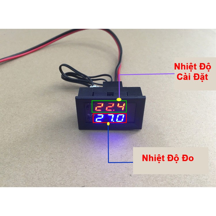 [Tp.HCM] Module Khống Chế Nhiệt Độ Cao -50 ℃ - 110 ℃ 12V Chất Lượng Tốt