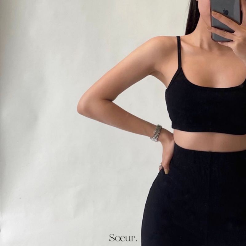 [Mã 44FASHIONSALE181 giảm 10K đơn 50K] ÁO BRA COTTON - SOEUR CLOE BRA