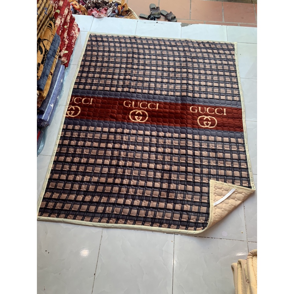 Thảm lông cừu, thảm nỉ nhung trải giường 160*200cm