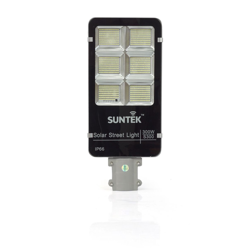 Đèn Đường Năng Lượng Mặt Trời SUNTEK LED Solar Street Light S300 300W - Hàng Chính Hãng - Bảo Hành 2 năm 1 đổi 1