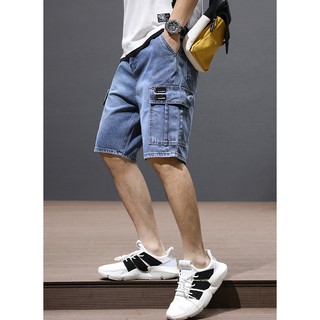 Quần short jean nam short jean denim cao cấp short túi hộp mẫu hot trẻ trung trend 2021