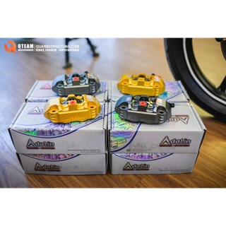 (FREESHIP) HEO ADELIN Racing 4 PISTON CHÍNH HÃNG + PAT HEO CNC CỰC ĐẸP LẮP CHO EXCITER/WINNER